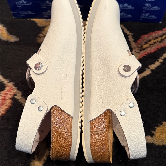 Birkenstock Tokio white leather 6n new - Picture 3 of 5
